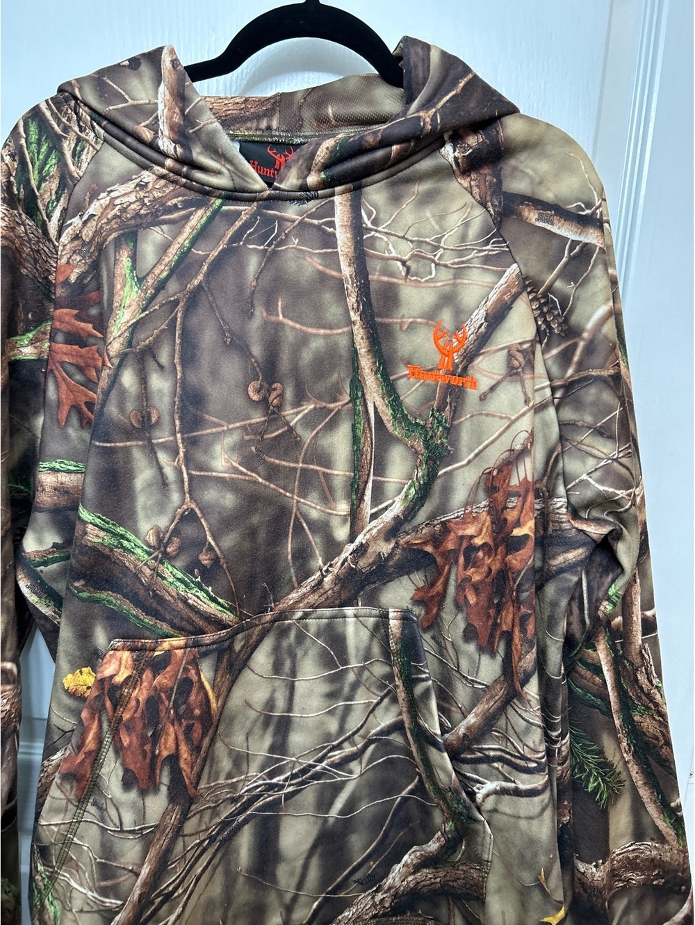 Huntworth Camouflage Hoodie Sweatshirt XL